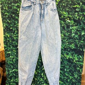 Express Light Blue Boyfriend Jeans
